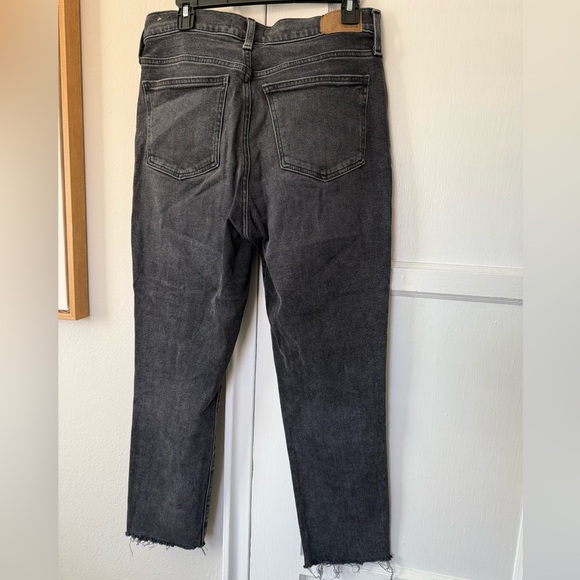 Madewell Perfect Vintage Charcoal Denim Jeans - Picture 3 of 5